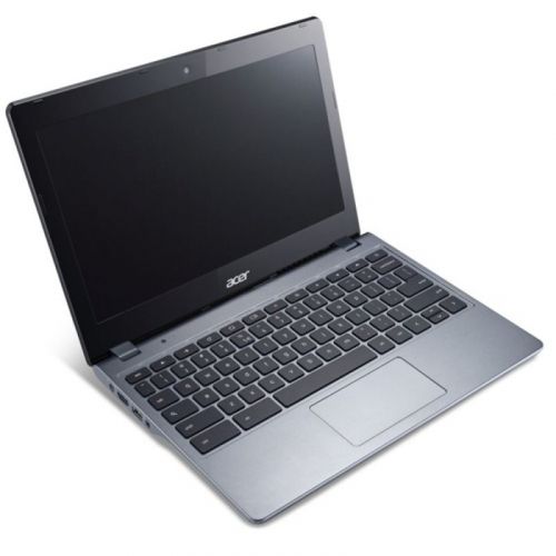 11.6&quot; (29.46 cm) Acer C720 Chromebook (NX.SHEEH.001), Granite Gray, двуядрен Intel® Celeron™ 2955U 1.4 GHz, HD LED Display (HDMI), 2GB, 16GB SSD, USB3.0, Chrome OS, 1.25kg, 2г. гаранция