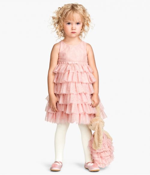 Детска рокля с рокля за кукла