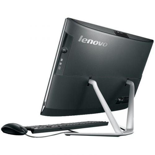 Настолен компютър Lenovo IdeaCentre C460 All-In-One 21.5" Full HD с процесор Intel® Core™ i5-4570T 2.9GHz, Non-Touch, 4GB, 1TB, DVD-RW, Wi-Fi, nVidia GeForce 800M 2GB, FreeDOS, Черен